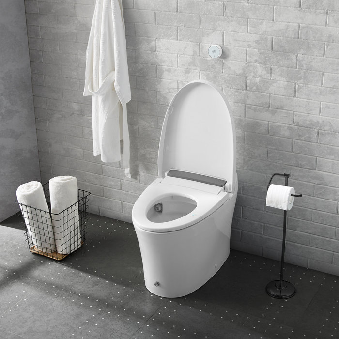 Swiss Madison Hugo 1.6 GPF Elongated OnePiece Toilet (Seat Included) & Reviews Perigold
